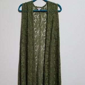 LuLaRoe XL Joy Duster Vest